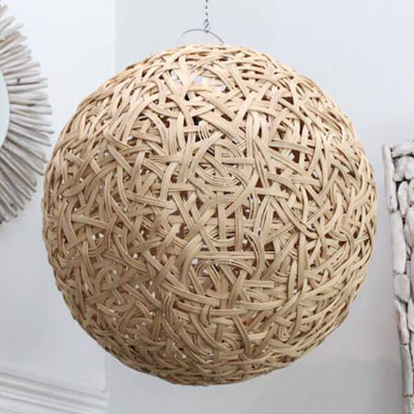 wooden chandelier